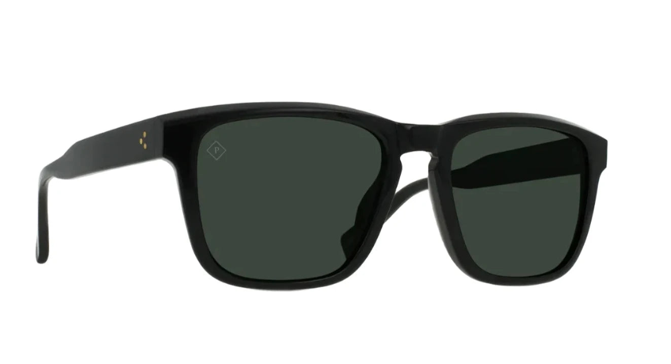 Raen Lumis Recycled Black Green Polarised (Lumis 01)