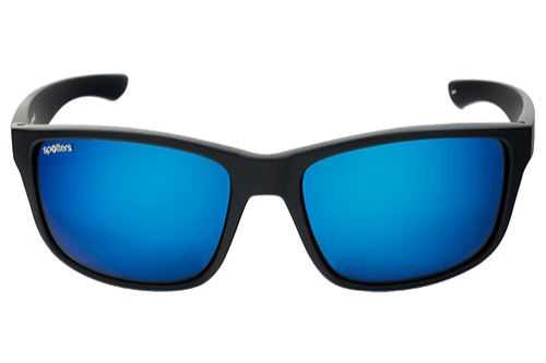 Spotters Rebel Polarised Matte Black Glass Ice (Rebel 4)