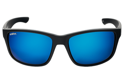 Spotters Rebel Polarised Matte Black Glass Ice (Rebel 4)