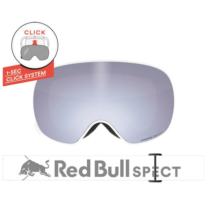 Red Bull Spect Magnetron 020 White Mauve Snow Silver Flash (Magnetron 020)
