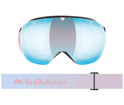 Red Bull Spect Magnetron Ace White Rose/Ice Blue Snow Mirror (Ace 008)
