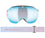 Red Bull Spect Magnetron Ace White Rose/Ice Blue Snow Mirror (Ace 008)