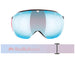 Red Bull Spect Magnetron Ace White Rose/Ice Blue Snow Mirror (Ace 008)