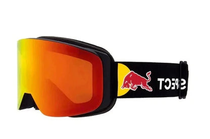 Red Bull Spect Magnetron Slick Black Red Snow Mirror (Slick 009)