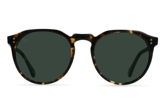 Raen Remmy (52) Brindle Tortoise Green Polarised (Remmy 10)