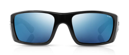 Tonic Rise Matte Black Polarised Blue Mirror (Rise 04)