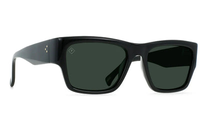 Raen Rufio Recycled Black Green Polarised (Rufio 01)