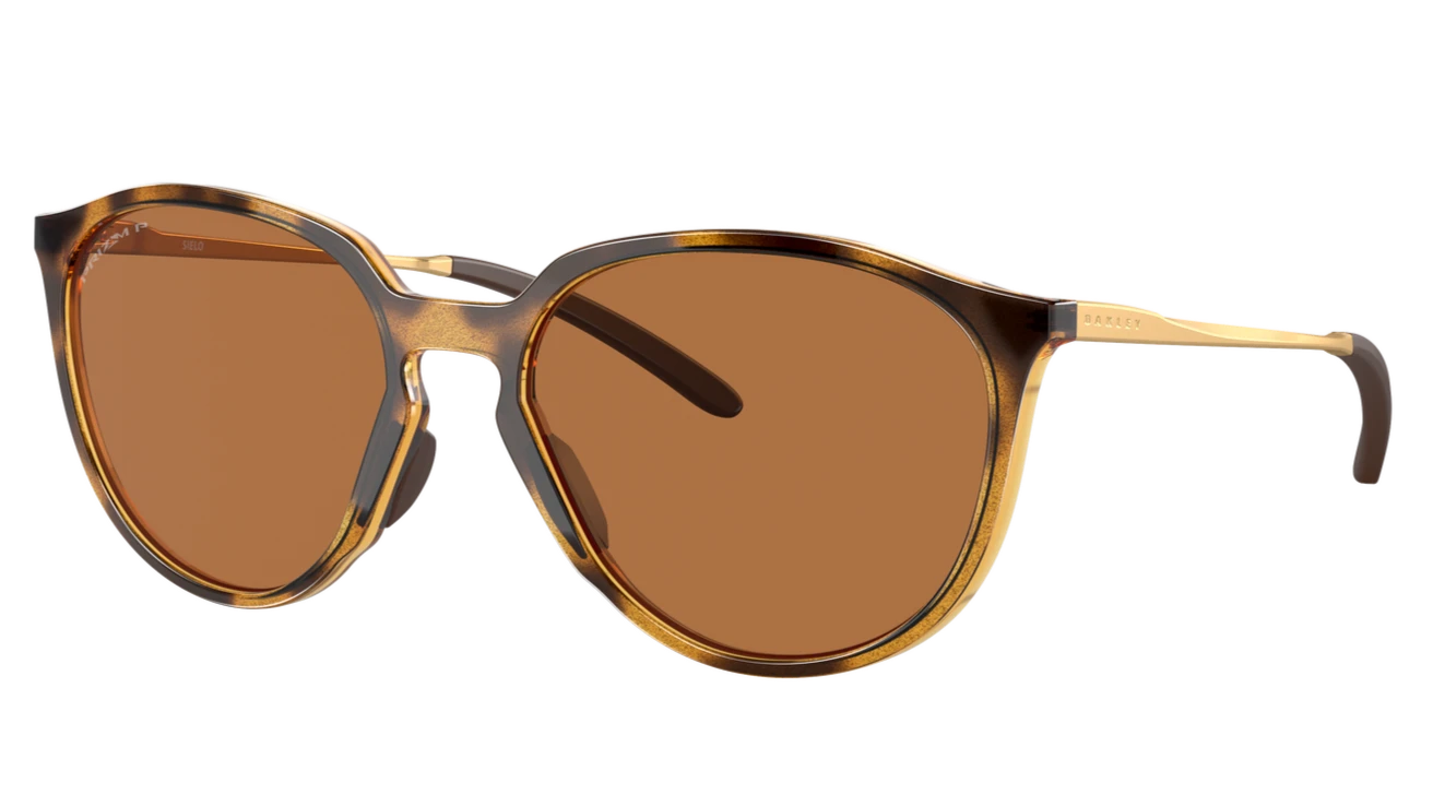 Oakley Sielo Polarised Polished Brown Tortoise Prizm Bronze (9288 03)