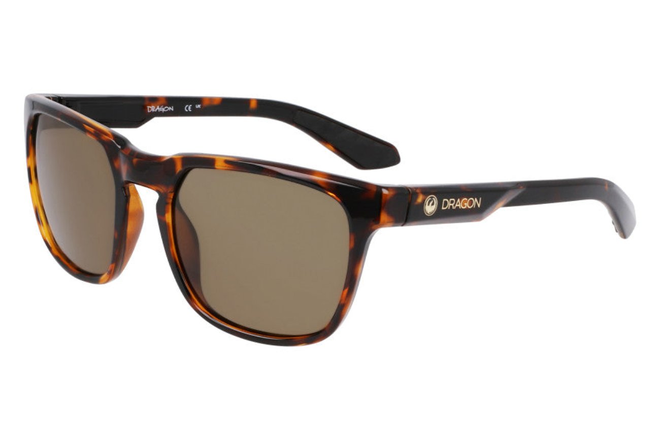 Dragon Slip H2O Polarised Dark Tortoise Brown LL (166S 240)