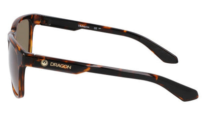 Dragon Slip H2O Polarised Dark Tortoise Brown LL (166S 240)