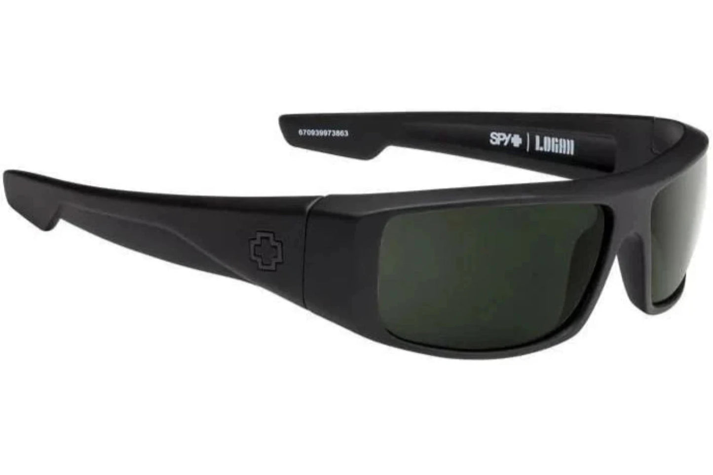 Spy Logan Soft Matte Black Happy Grey Green (SPS-LOBT09)
