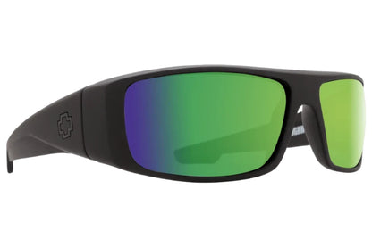 Spy Logan Polarised Matte Black Happy Bronze Green Spectra (SPS-LOBK4N)