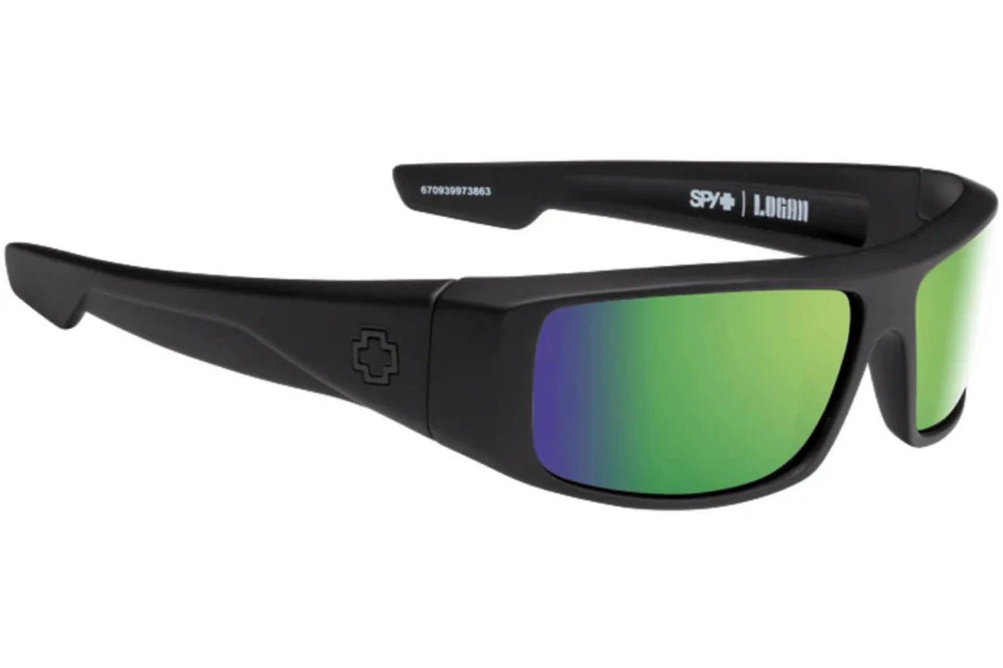 Spy Logan Polarised Matte Black Happy Bronze Green Spectra (SPS-LOBK4N)