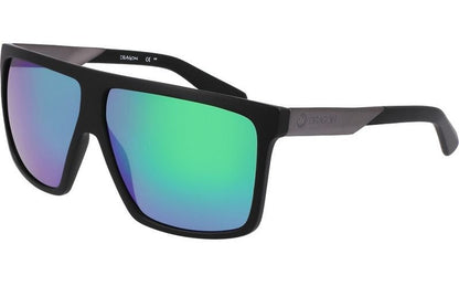 Dragon Ultra Polarised Matte Black Green Ion LL (45024 007)