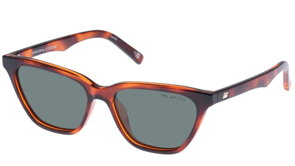 Le Specs Unfaithful Polarised Toffee Tort Green (2352154)