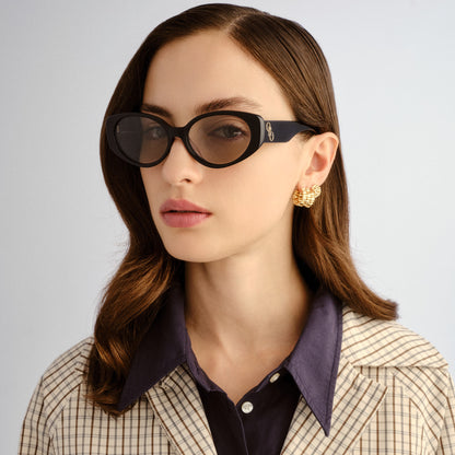 Oroton Valencia Polarised Black Smoke Mono ORO2650805 (55)