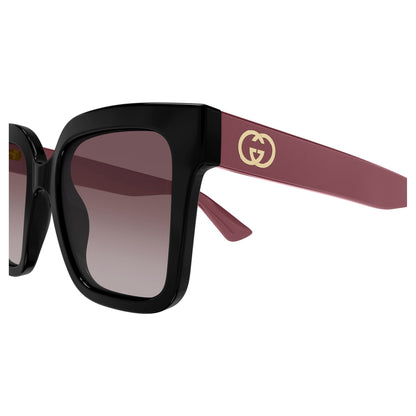 Gucci 2190S Black/Burgundy Gradient Pink GG2190S003 (53)