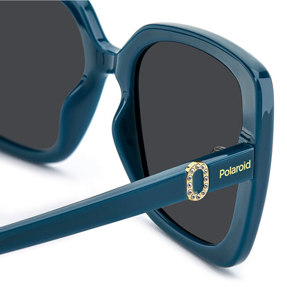 Polaroid 4199/S/X Polarised Teal Grey PLD 4199/S/X ZI9 M9 (55)