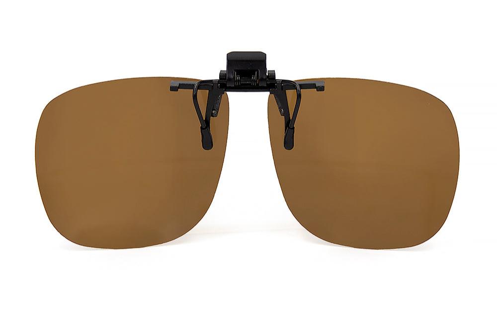 Great Southern Sunnies Large Polarised Brown Clip Ons