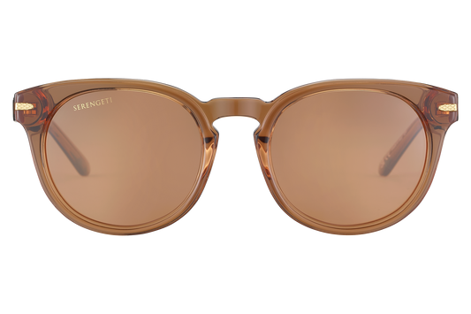 Serengeti Havah Polarised Shiny Crystal Caramel Brown Drivers (574001)