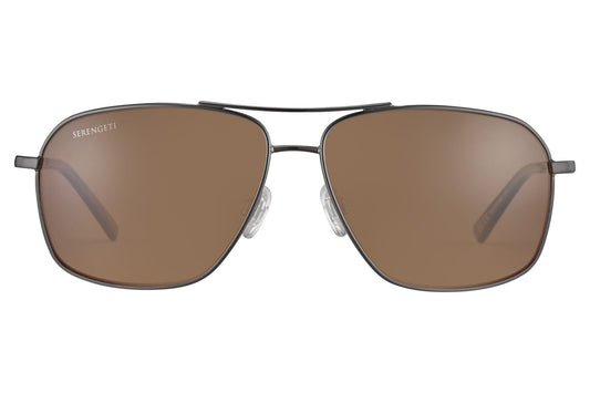 Serengeti Dorwinn Polarised Shiny Gunmetal Drivers (578003)