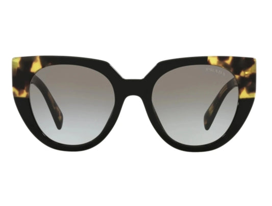 Prada 14WS Black Medium Tortoise Grey Gradient (14WS 3890A7)