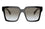 Prada 24ZS Black Grey Gradient (24ZS 1AB0A7)