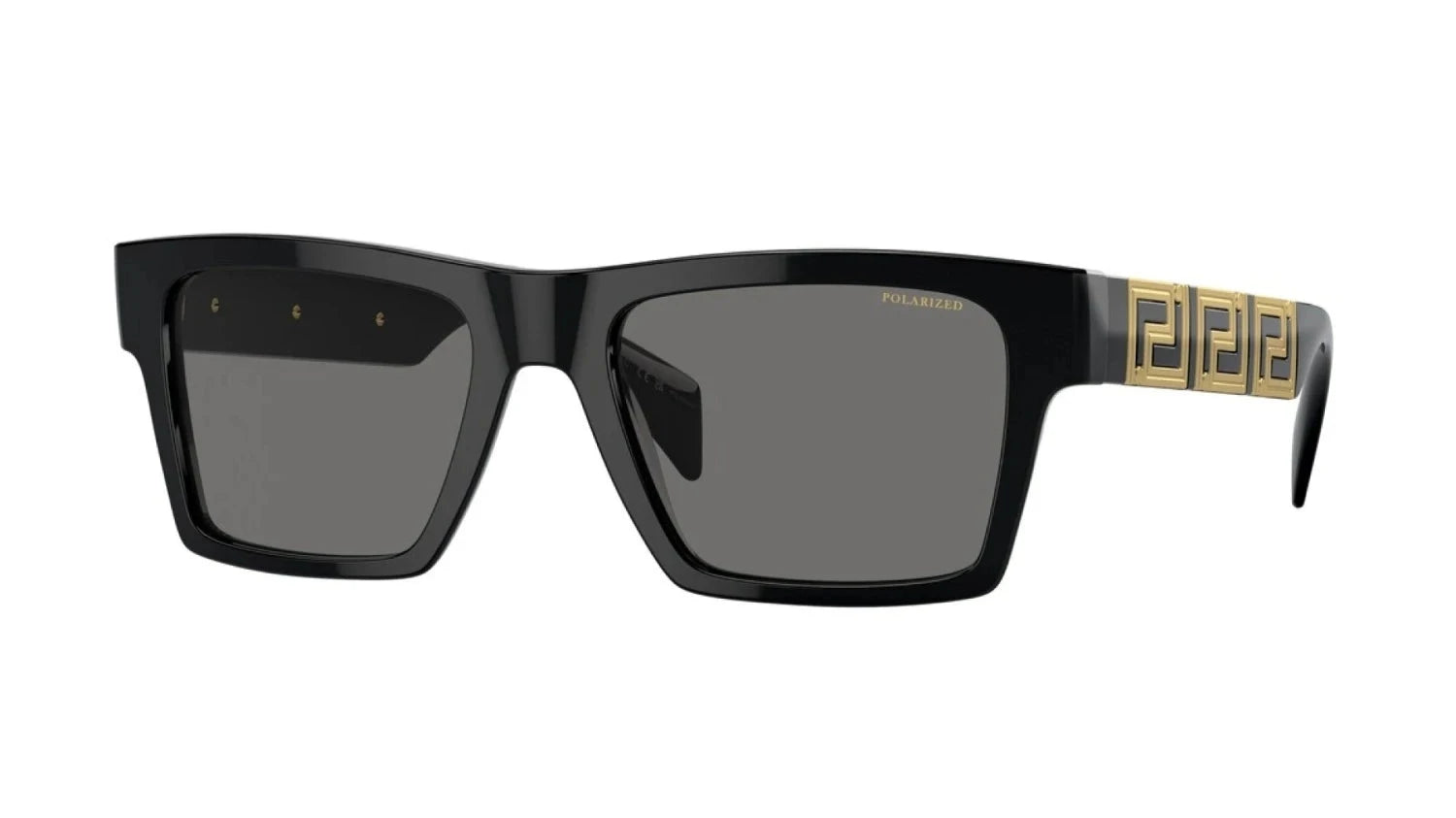 Versace 4445 Polarised Black Dark Grey (4445 GB1/81)