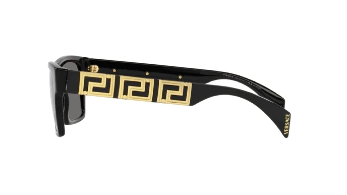 Versace 4445 Polarised Black Dark Grey (4445 GB1/81)