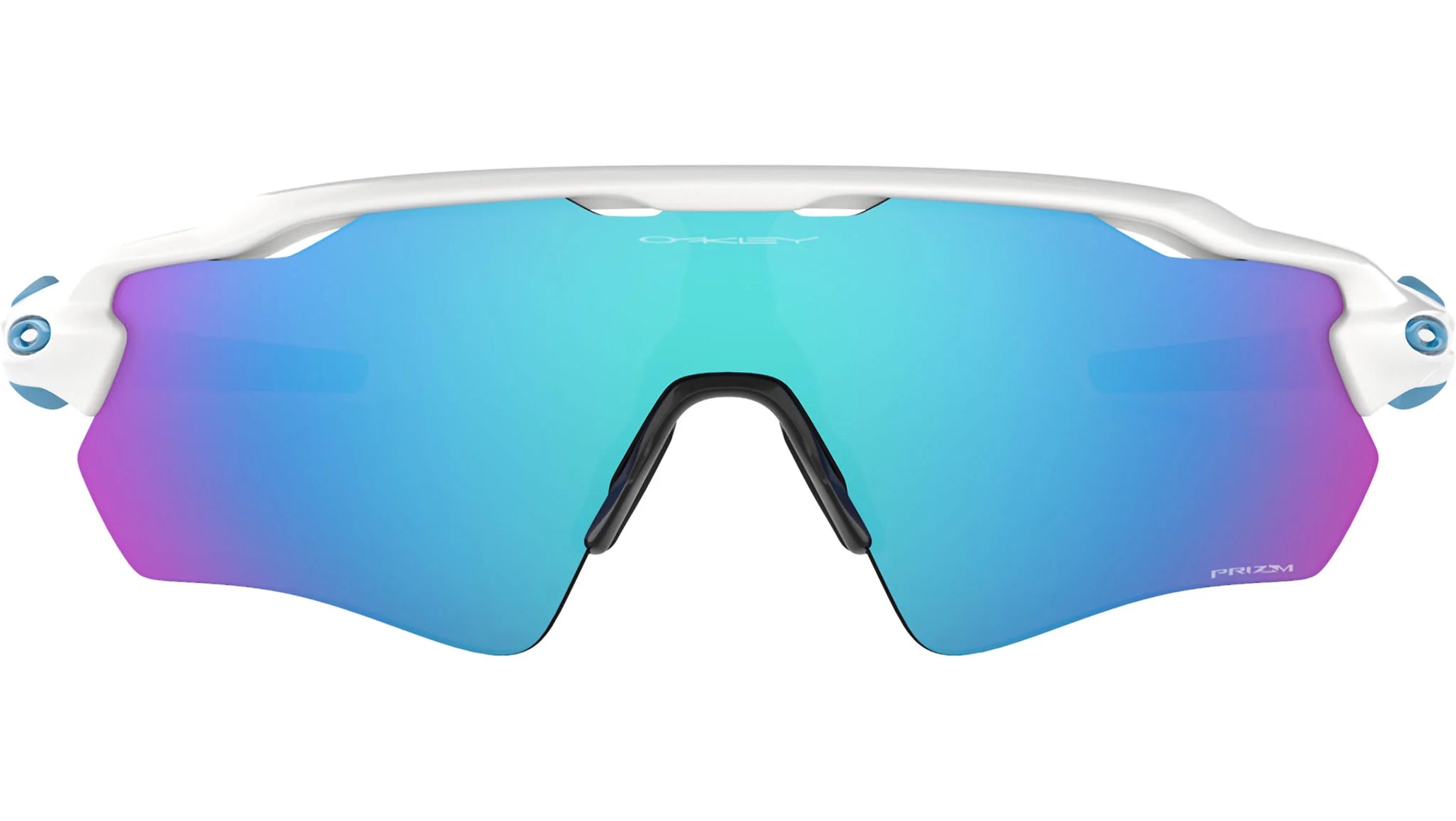 Oakley blue and white sunglasses on sale