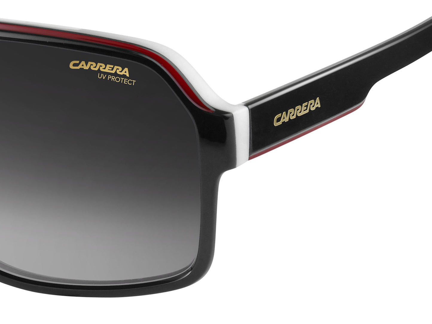 Carrera 1001 Gloss Black White Grey Gradient (1001-80S)