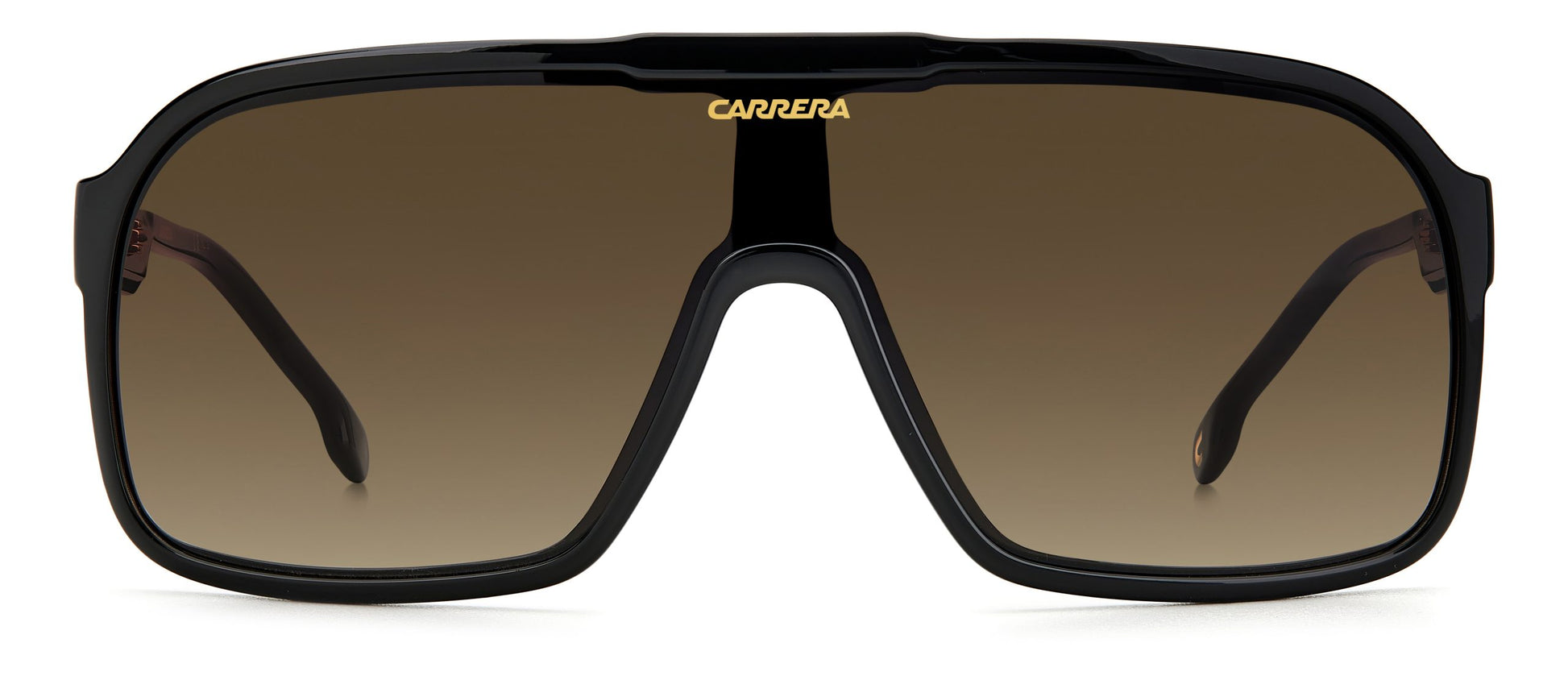 Carrera Sunglasses Gloss Black Brown Gradient – Great Southern