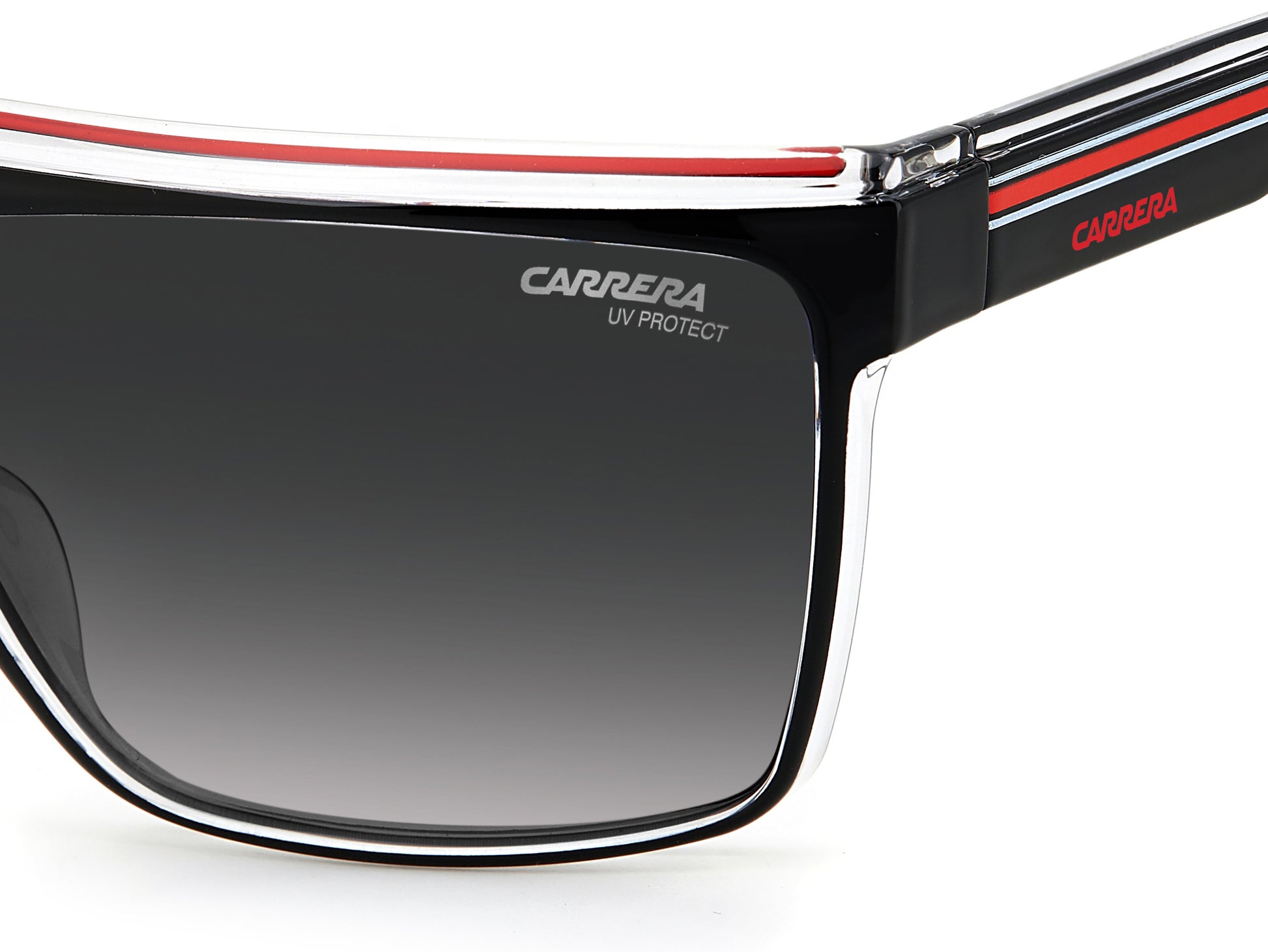 Carrera 22 Black Crystal Red Grey Gradient (22 T4O)