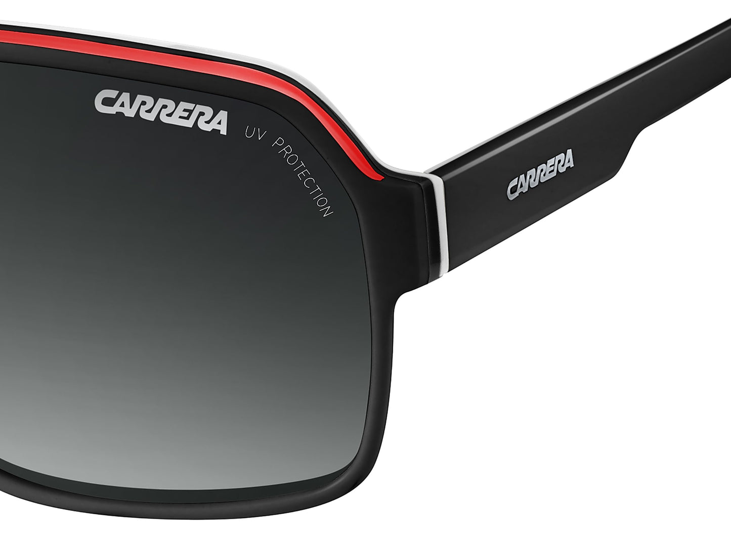 Carrera 33 Black Red Grey Gradient (8V4)