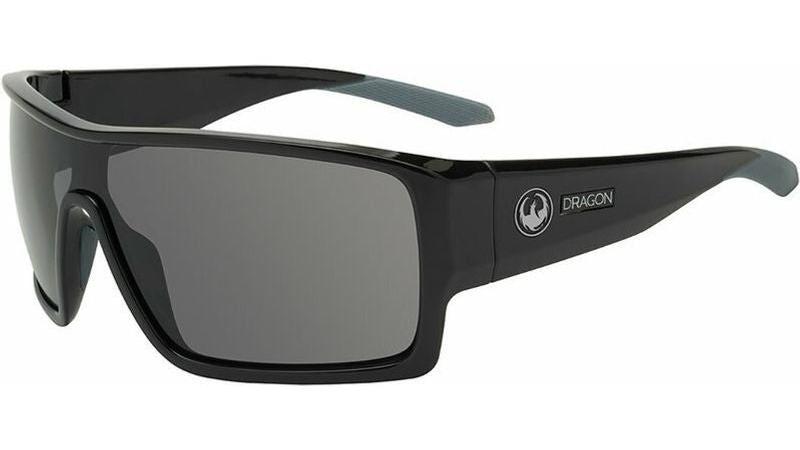 Dragon Flash Sunglasses | Gloss Black Grey LL