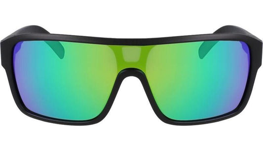 Dragon Remix Polarised Matte Black Green Ion LL (45707 007)