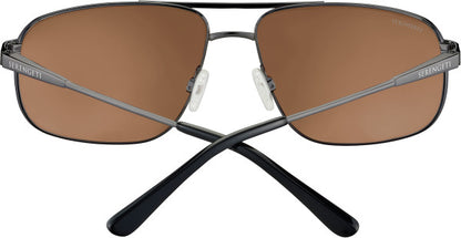 Serengeti Dante Polarised Shiny Dark Gun Drivers (564005