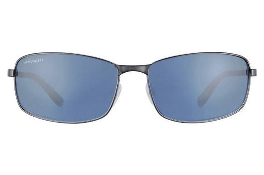 Serengeti Varese 2.0 Polarised Shiny Dark Gun 555NM Blue (568004)