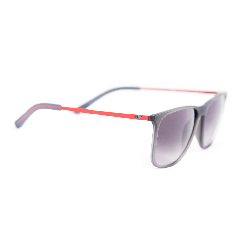Police Edge 5 Matte Grey Rubber Red Grey Gradient (PL567 49FF)