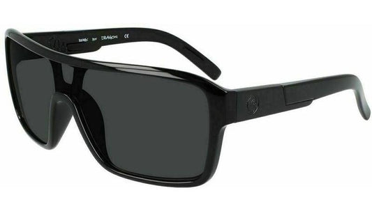 Dragon Remix Polarised Jet Black Grey LL (45707 001)