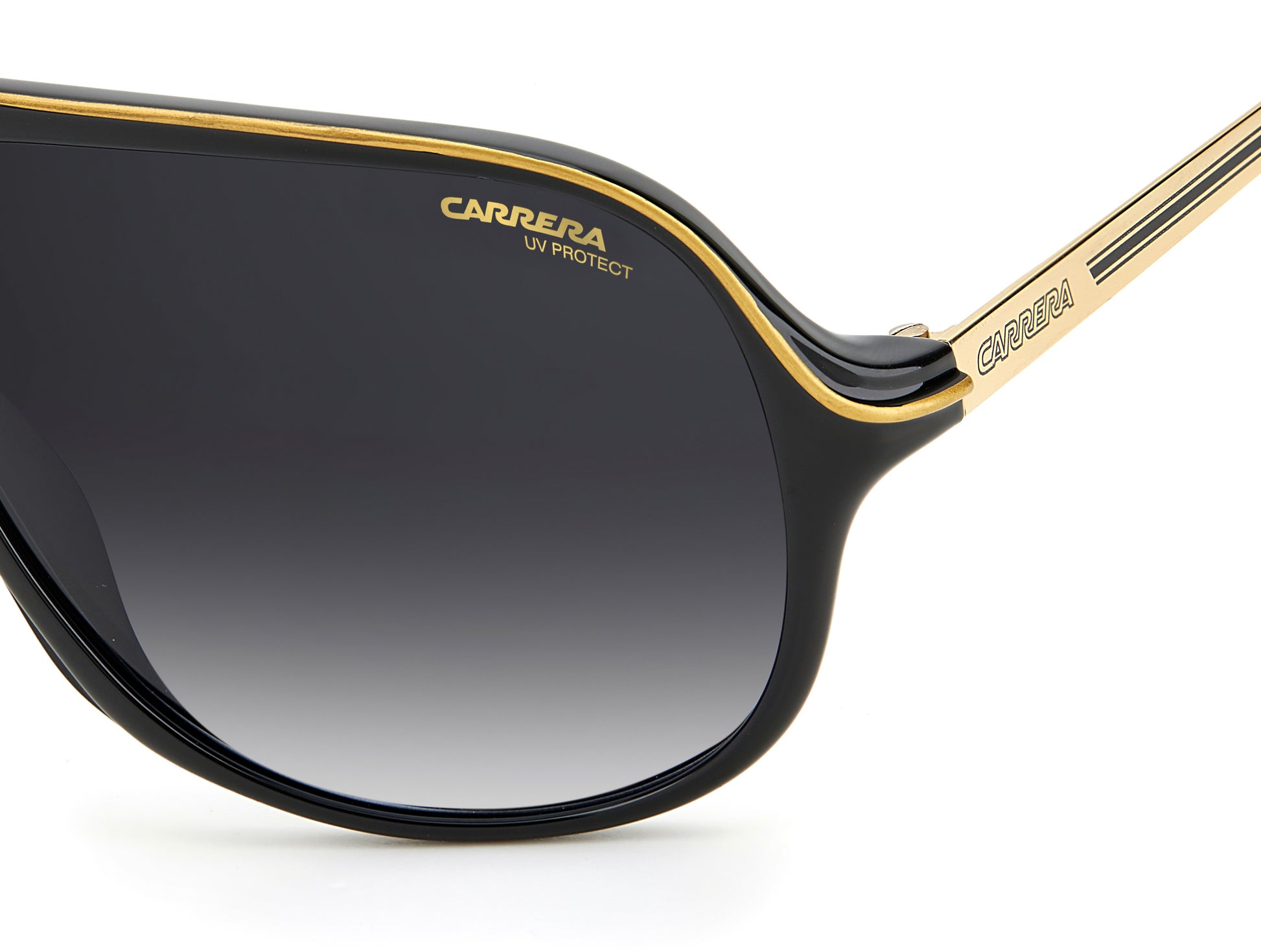 Carrera Safari 65 Gloss Black Gold Dark Blue Gradient (Safari 65 807)