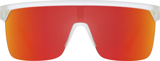 Spy Flynn 50-50 Matte Crystal Grey Green Red Spectra (SPSF5MC130)