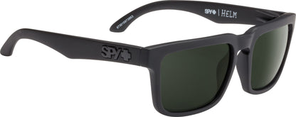 SPY Helm Polarised Soft Matte Black Happy Grey Green (SPS-HHBT2M)