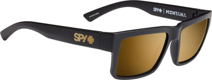 Spy Montana Matte Black Bronze Gold Mirror (SPMNBT0G)