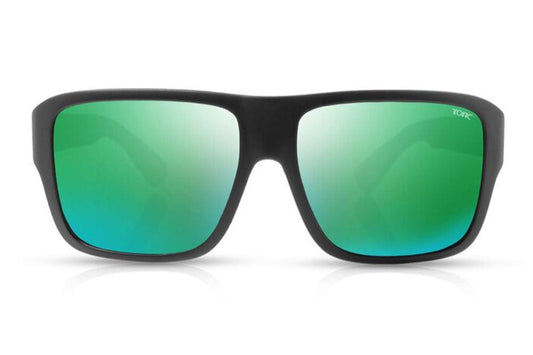 Tonic Swish Matte Black Polarised Green Mirror (Swish 02)