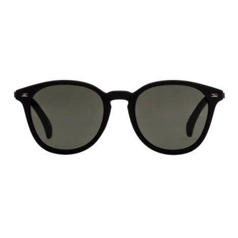 Le Specs Bandwagon Black Rubber with Grey (1502053)