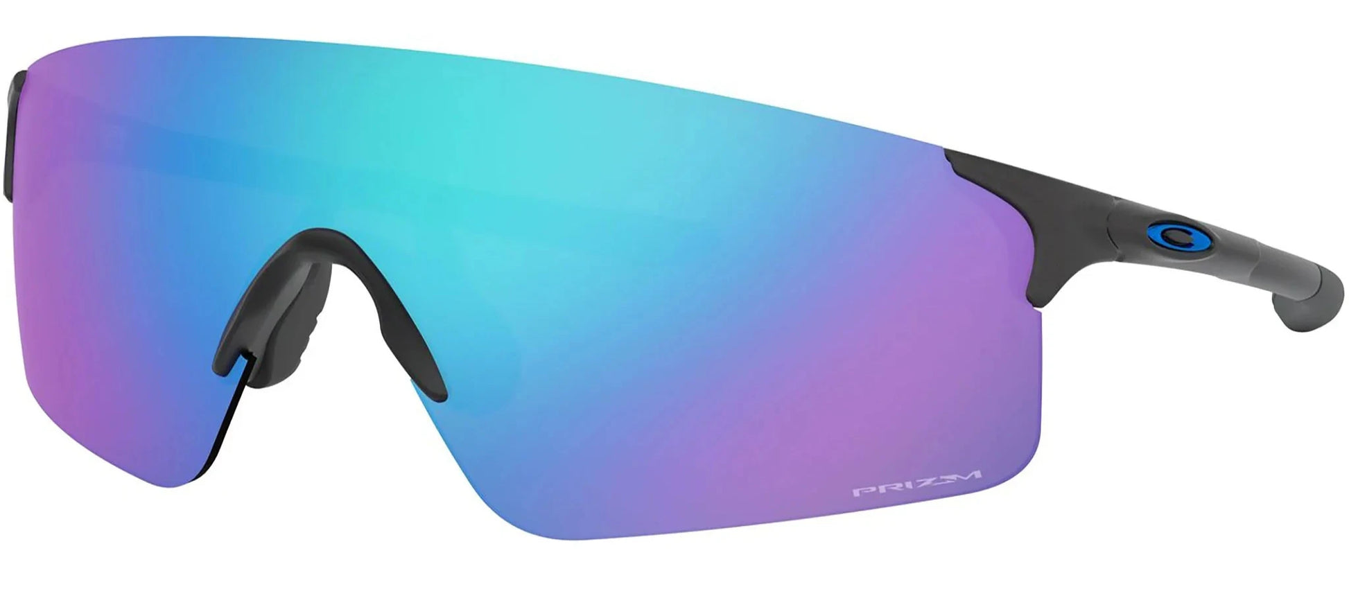 Oakley Evzero Blade Sunglasses Steel Prizm Sapphire