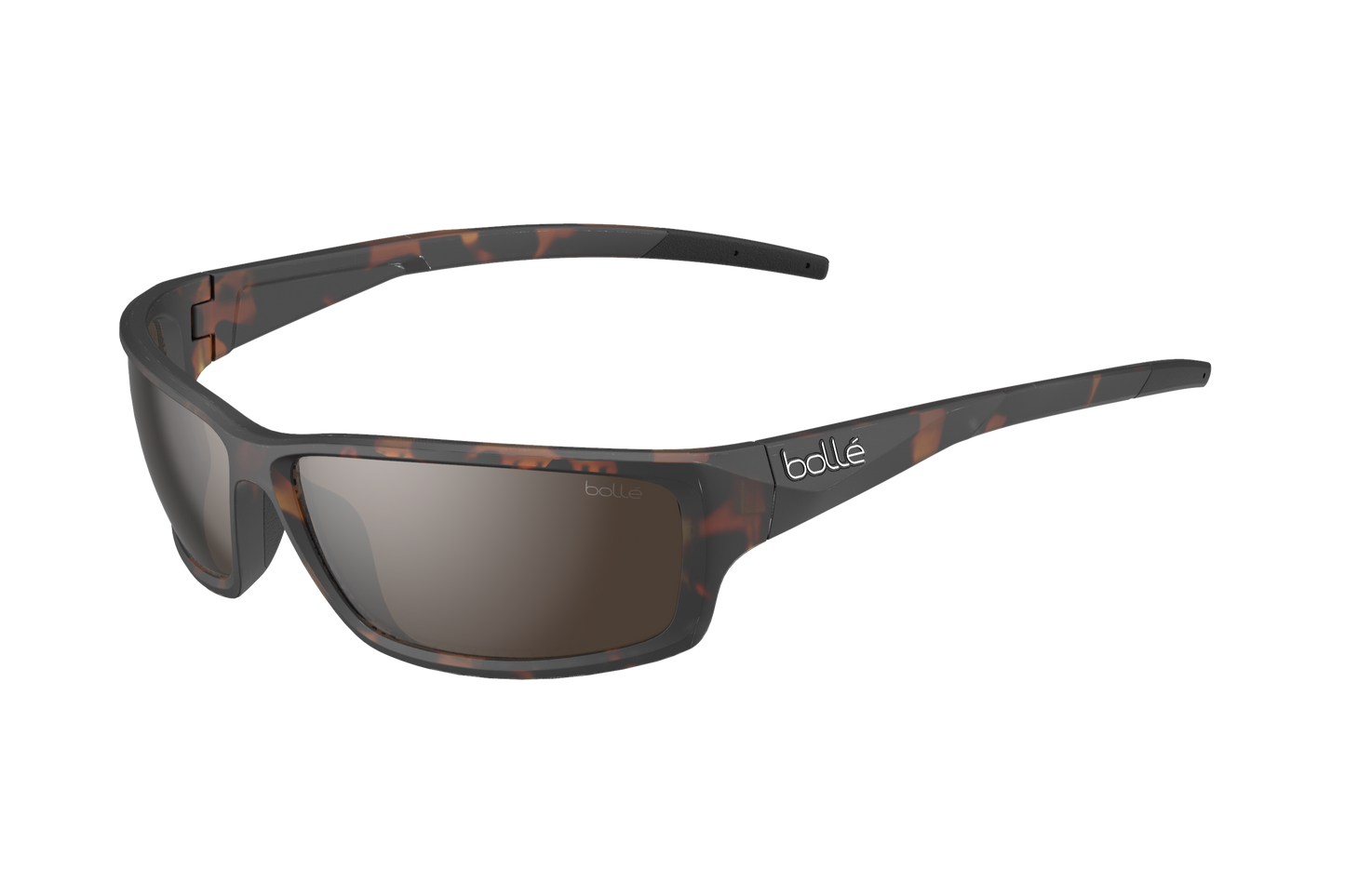 Bolle Cerber Polarised Sunglasses Dark Tortoise Brown