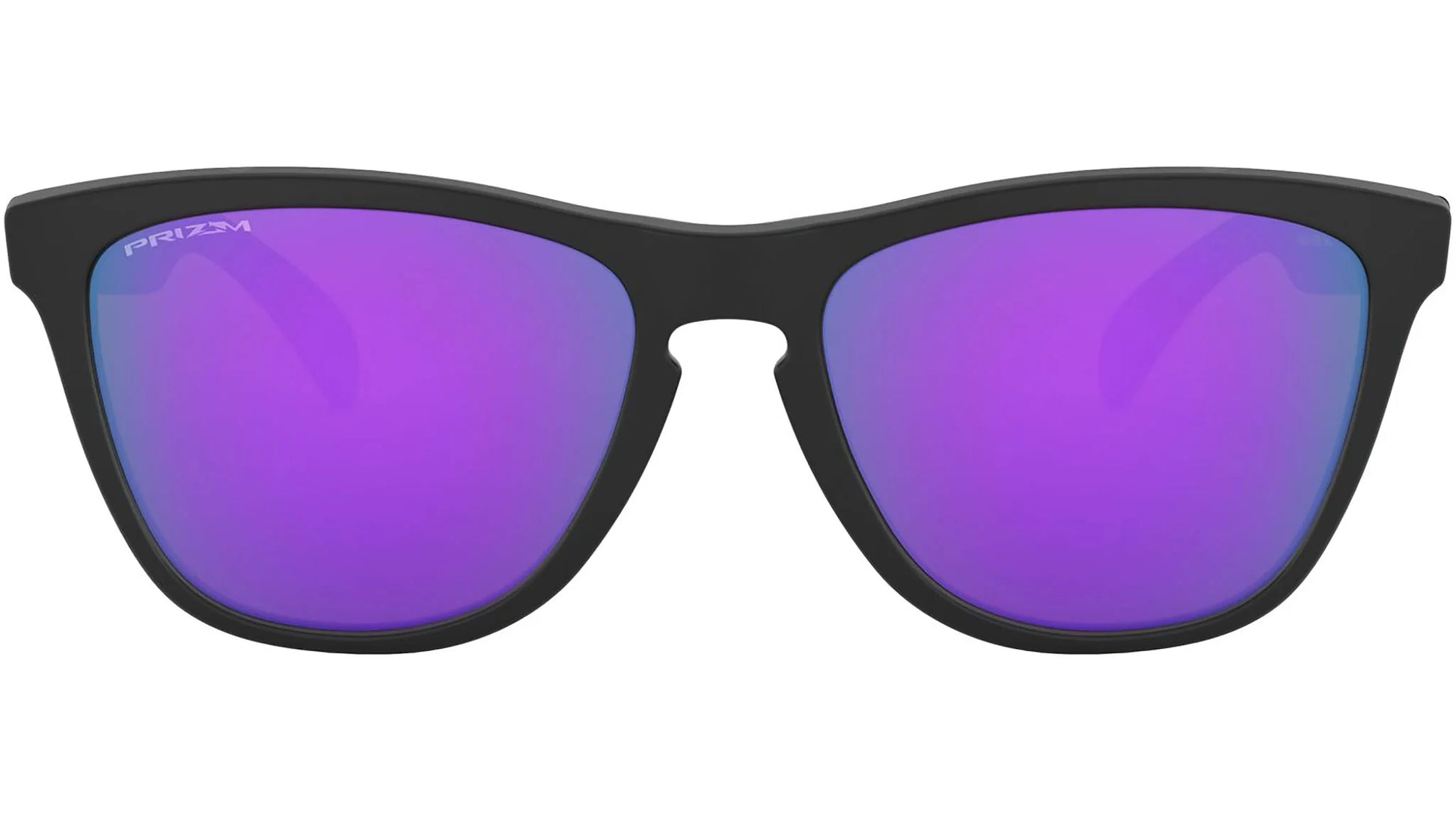 Oakley Frogskins Sunglasses Matte Black Prizm Violet