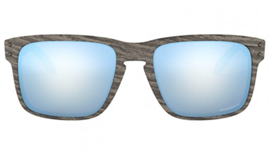 Oakley Holbrook Polarised Woodgrain Prizm Deep H20 (9102-J9)